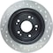 Centric Parts Sport Drilled/Slotted Brake Rotor, 127.40068R 127.40068R - alternate 5